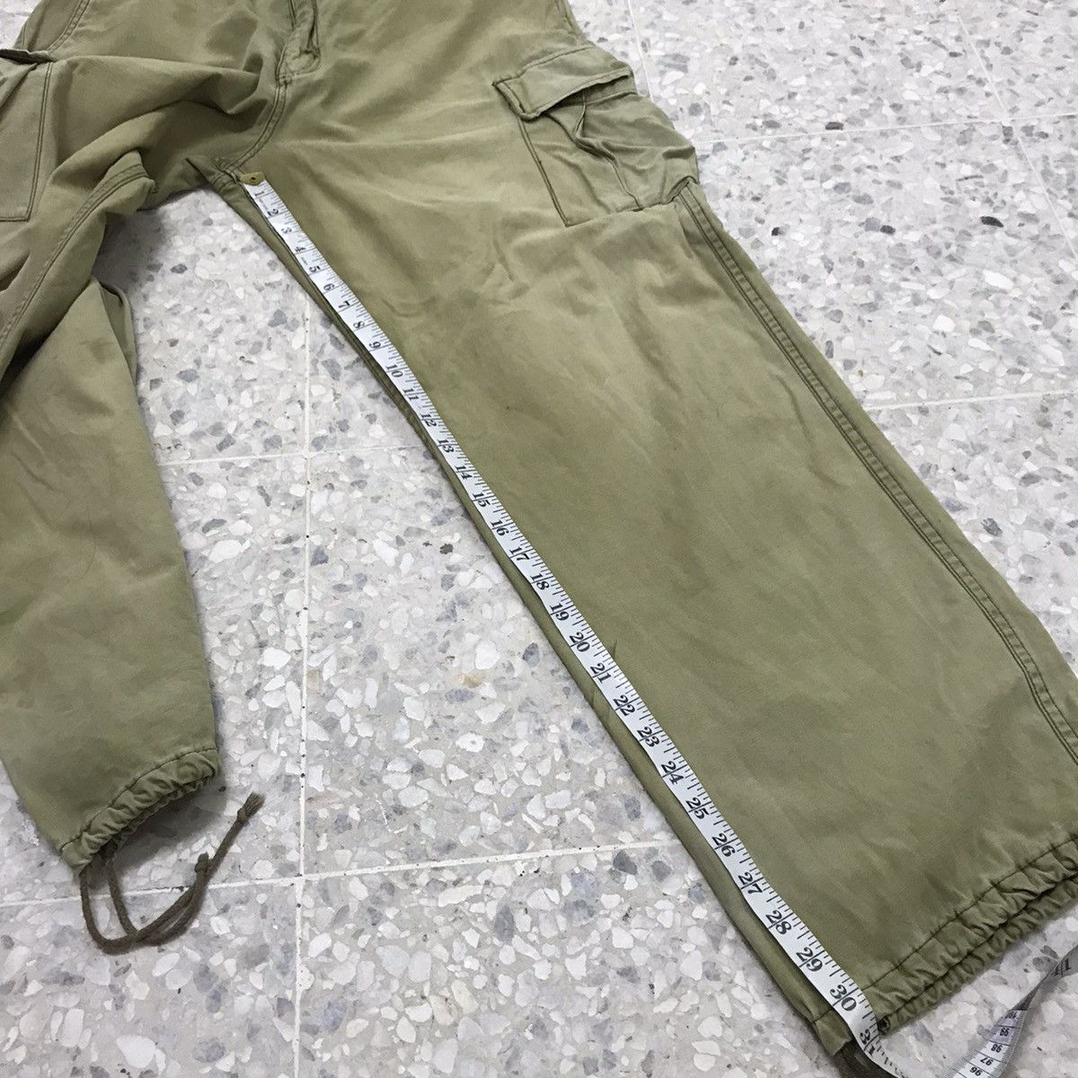 Vintage Vintage Unknown Military Loose Cut Cargo Pants Size US 32 / EU 48 - 20 Thumbnail