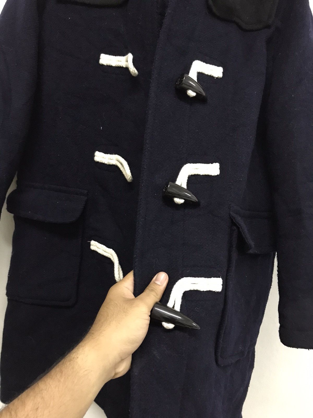 Japanese Brand Nice❗️J.W Anderson x Uniqlo Wool Duffle Coat Size US L / EU 52-54 / 3 - 13 Thumbnail