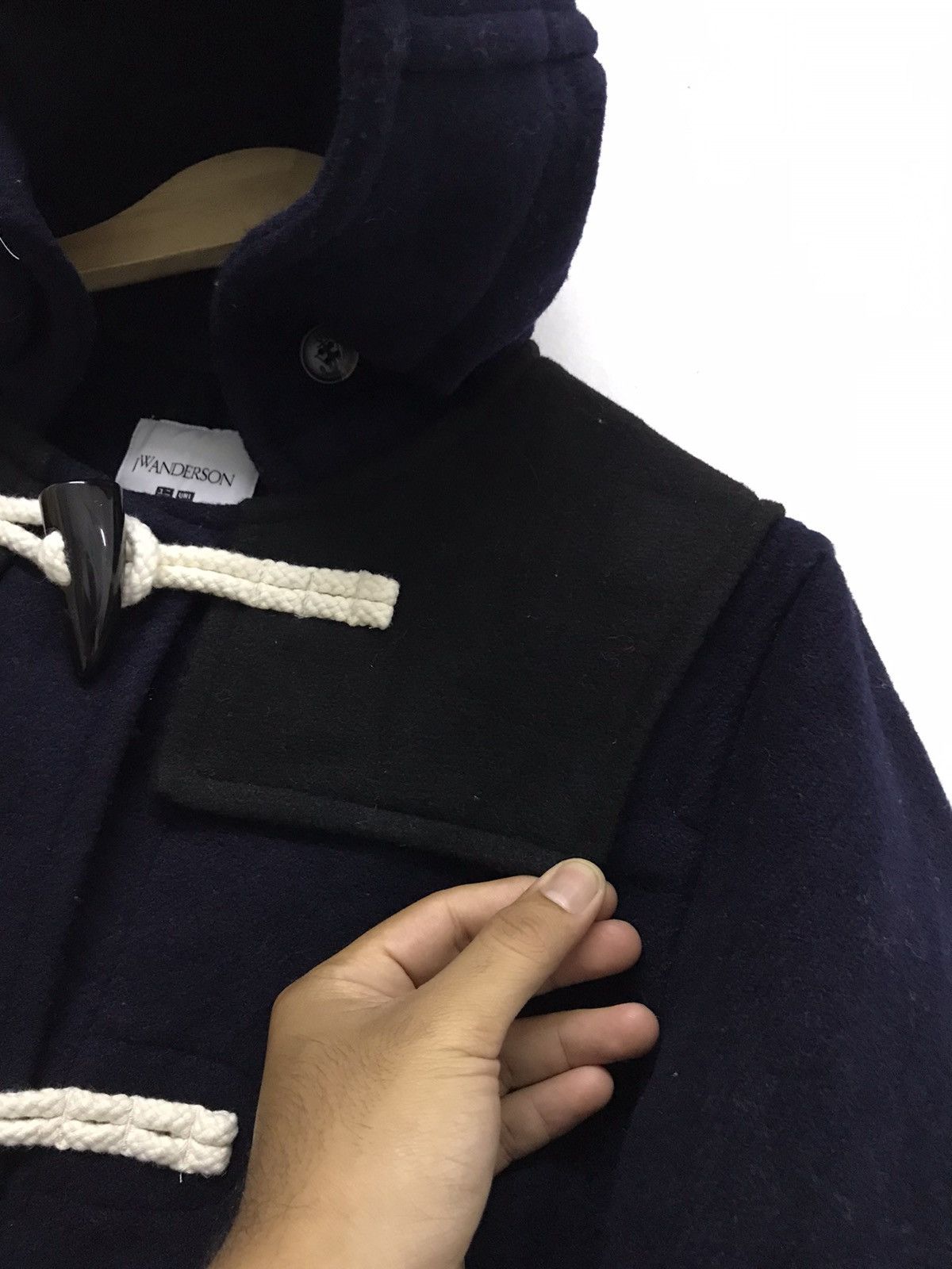 Japanese Brand Nice❗️J.W Anderson x Uniqlo Wool Duffle Coat Size US L / EU 52-54 / 3 - 9 Thumbnail