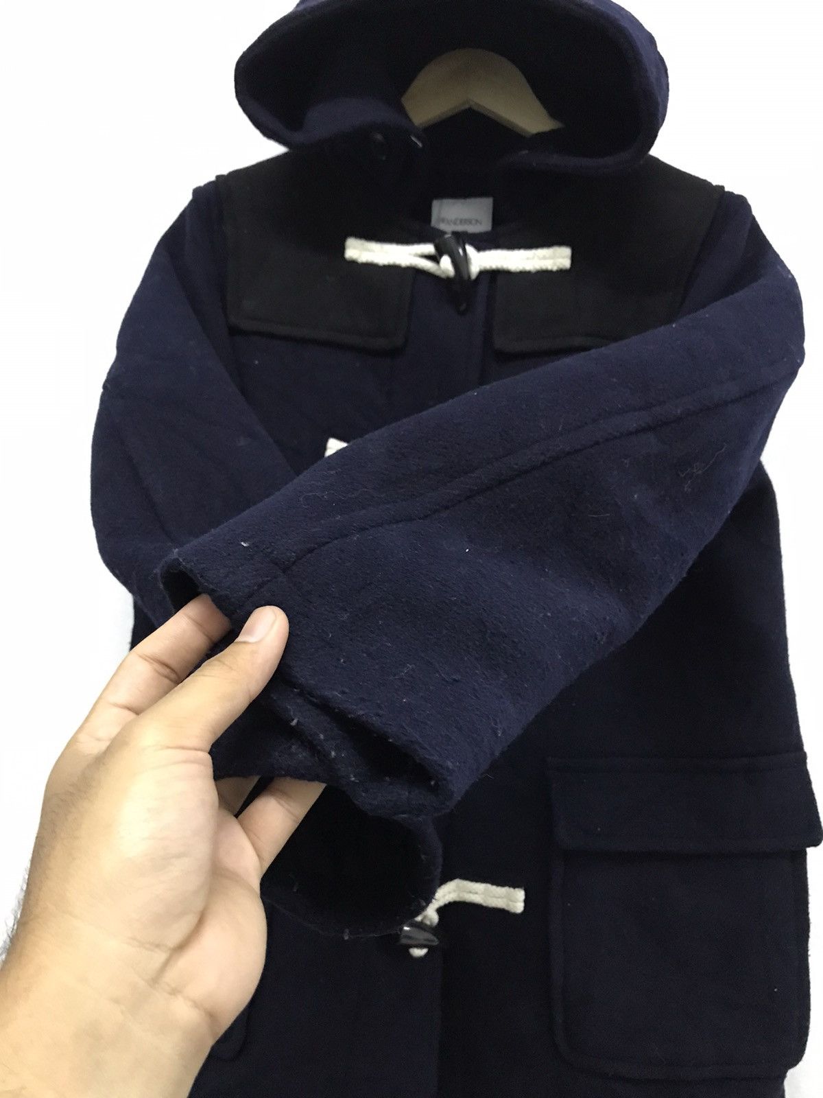 Japanese Brand Nice❗️J.W Anderson x Uniqlo Wool Duffle Coat Size US L / EU 52-54 / 3 - 8 Thumbnail