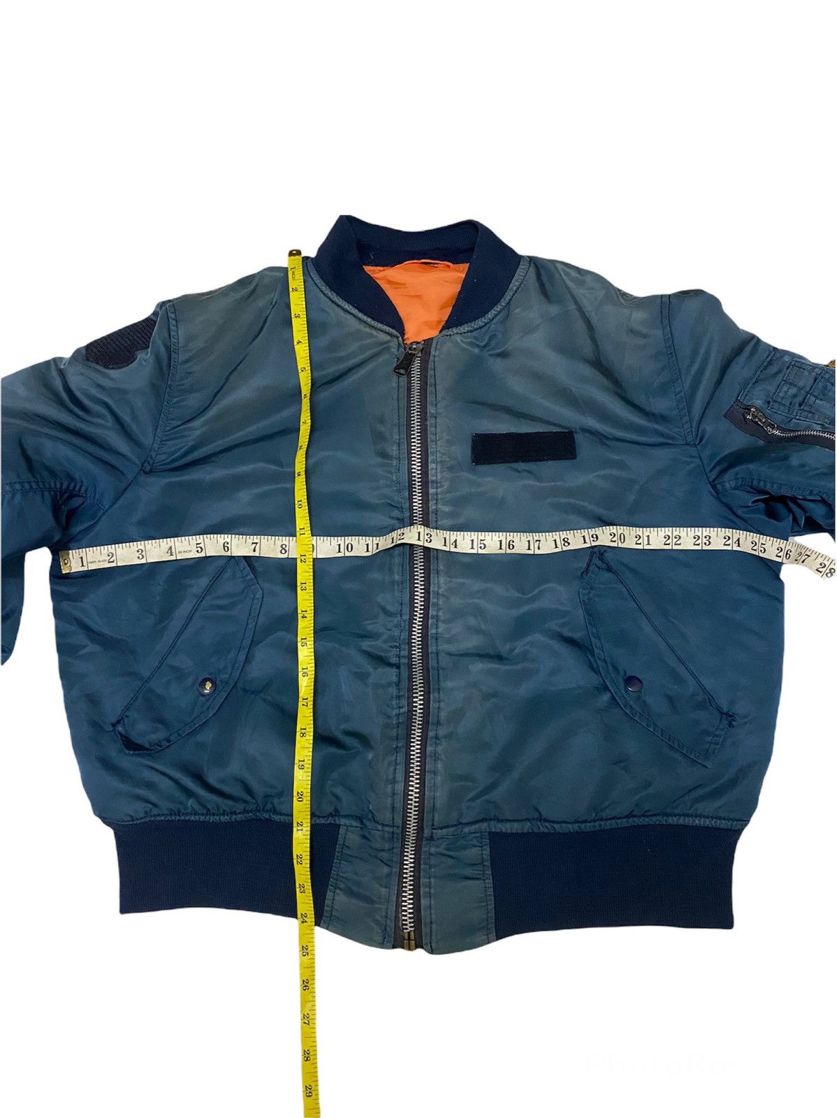 Alpha Industries × Vintage Vintage Alpha Industries MIL-J-827901 USAF Bomber Jacket Size US L / EU 52-54 / 3 - 12 Thumbnail