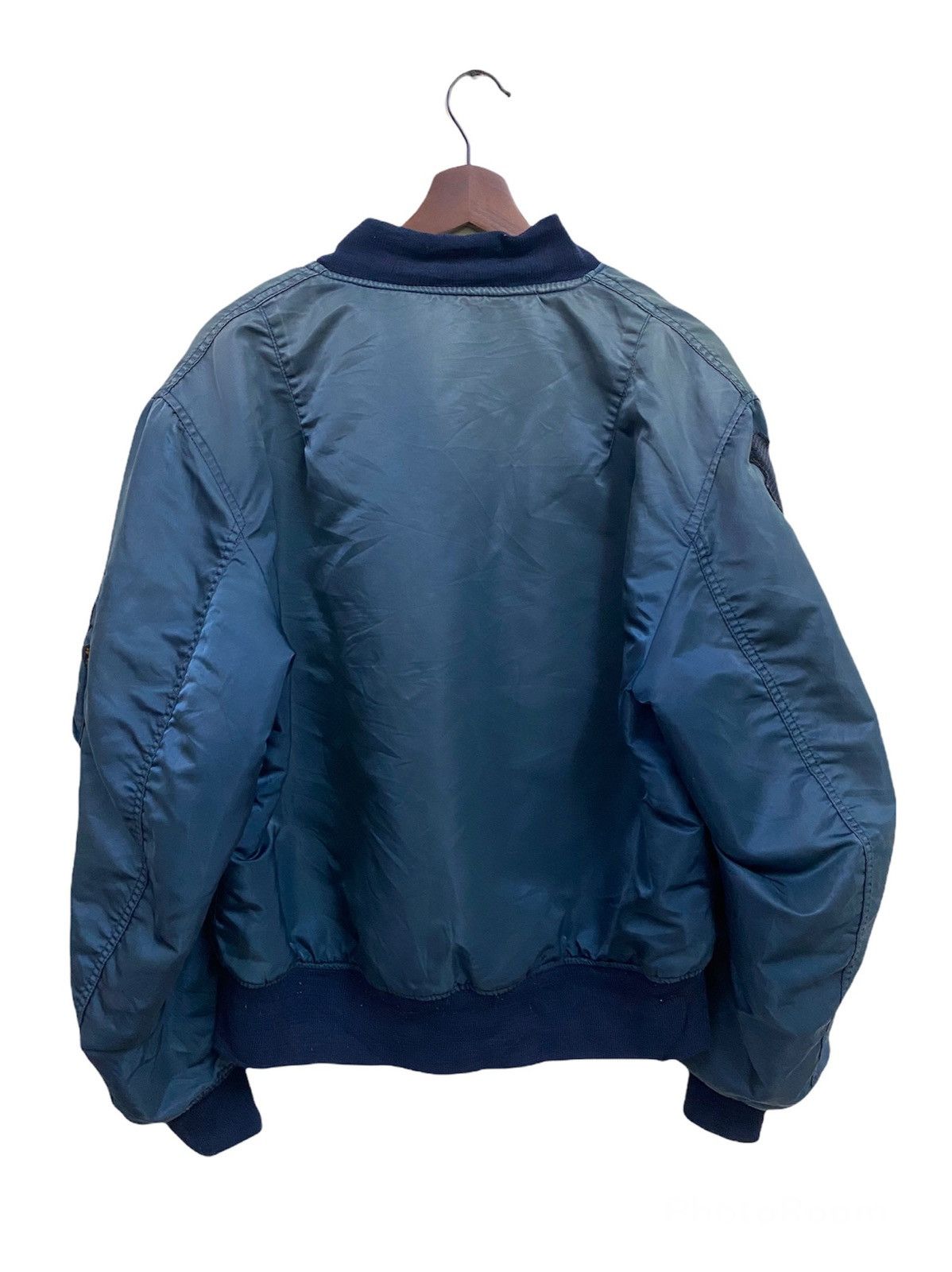 Alpha Industries × Vintage Vintage Alpha Industries MIL-J-827901 USAF Bomber Jacket Size US L / EU 52-54 / 3 - 5 Thumbnail