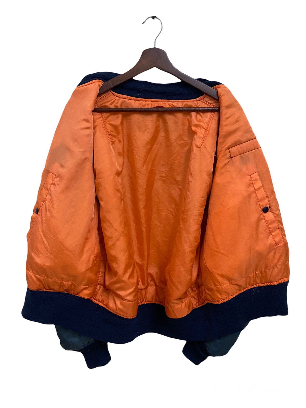 Alpha Industries × Vintage Vintage Alpha Industries MIL-J-827901 USAF Bomber Jacket Size US L / EU 52-54 / 3 - 11 Thumbnail