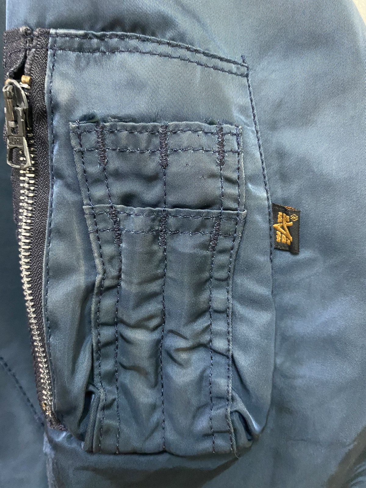 Alpha Industries × Vintage Vintage Alpha Industries MIL-J-827901 USAF Bomber Jacket Size US L / EU 52-54 / 3 - 9 Thumbnail