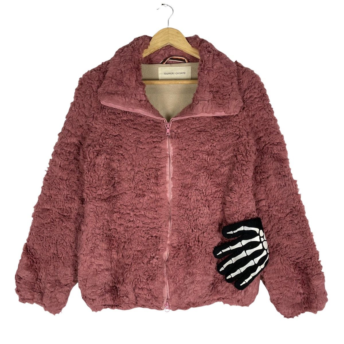 Issey Miyake ⚡️TSUMORI CHISATO Faux Fur Deep Pile Fleece Jacket Size M / US 6-8 / IT 42-44 - 1 Thumbnail