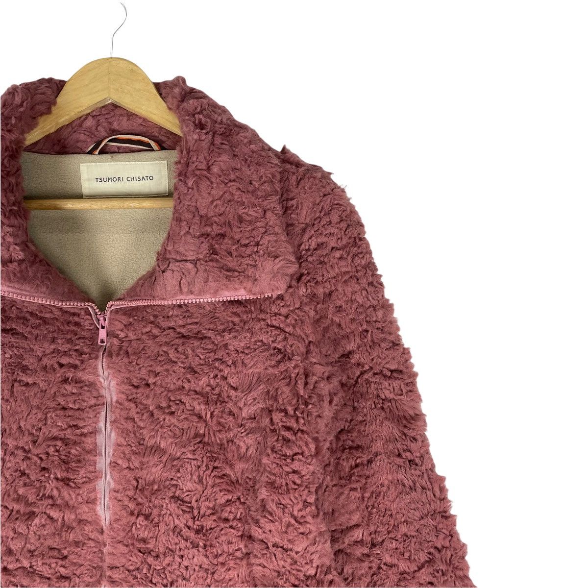 Issey Miyake ⚡️TSUMORI CHISATO Faux Fur Deep Pile Fleece Jacket Size M / US 6-8 / IT 42-44 - 5 Thumbnail