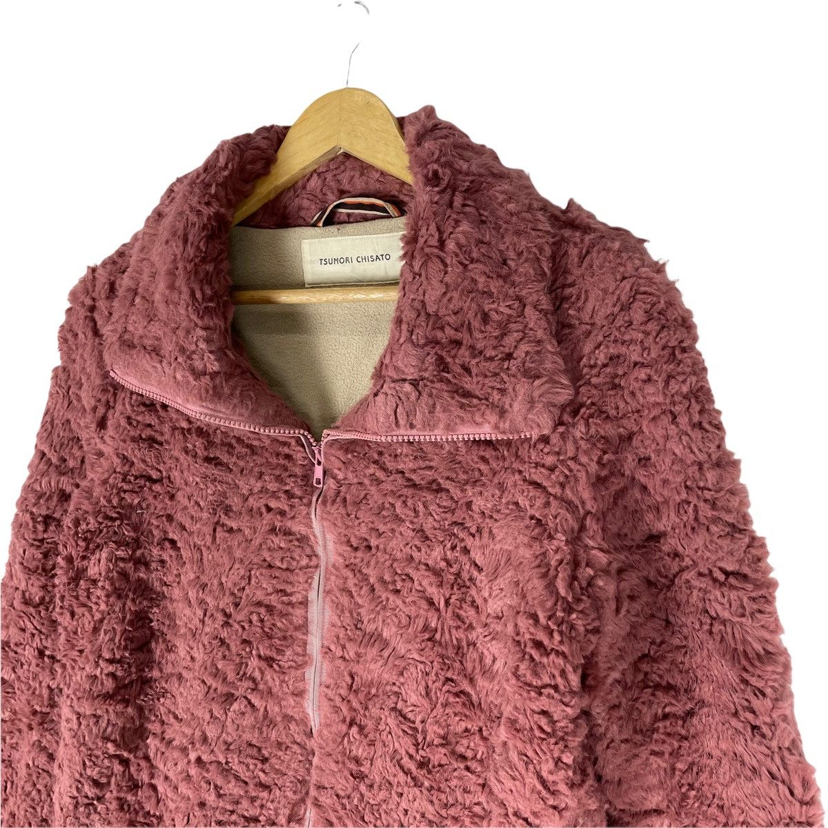 Issey Miyake ⚡️TSUMORI CHISATO Faux Fur Deep Pile Fleece Jacket Size M / US 6-8 / IT 42-44 - 6 Thumbnail