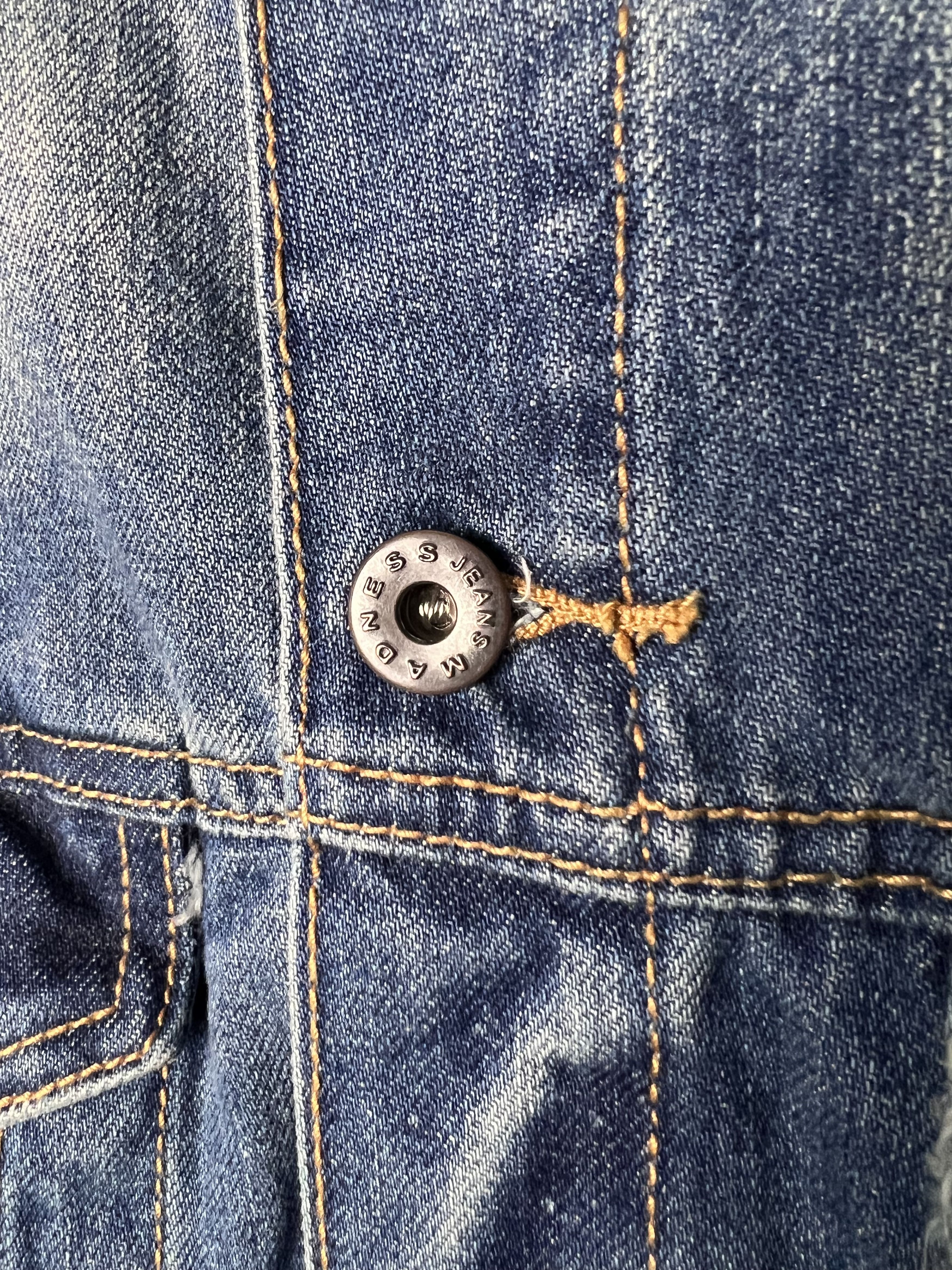 Japanese Brand Madness Denim Trucker Jacket Size US XL / EU 56 / 4 - 8 Thumbnail