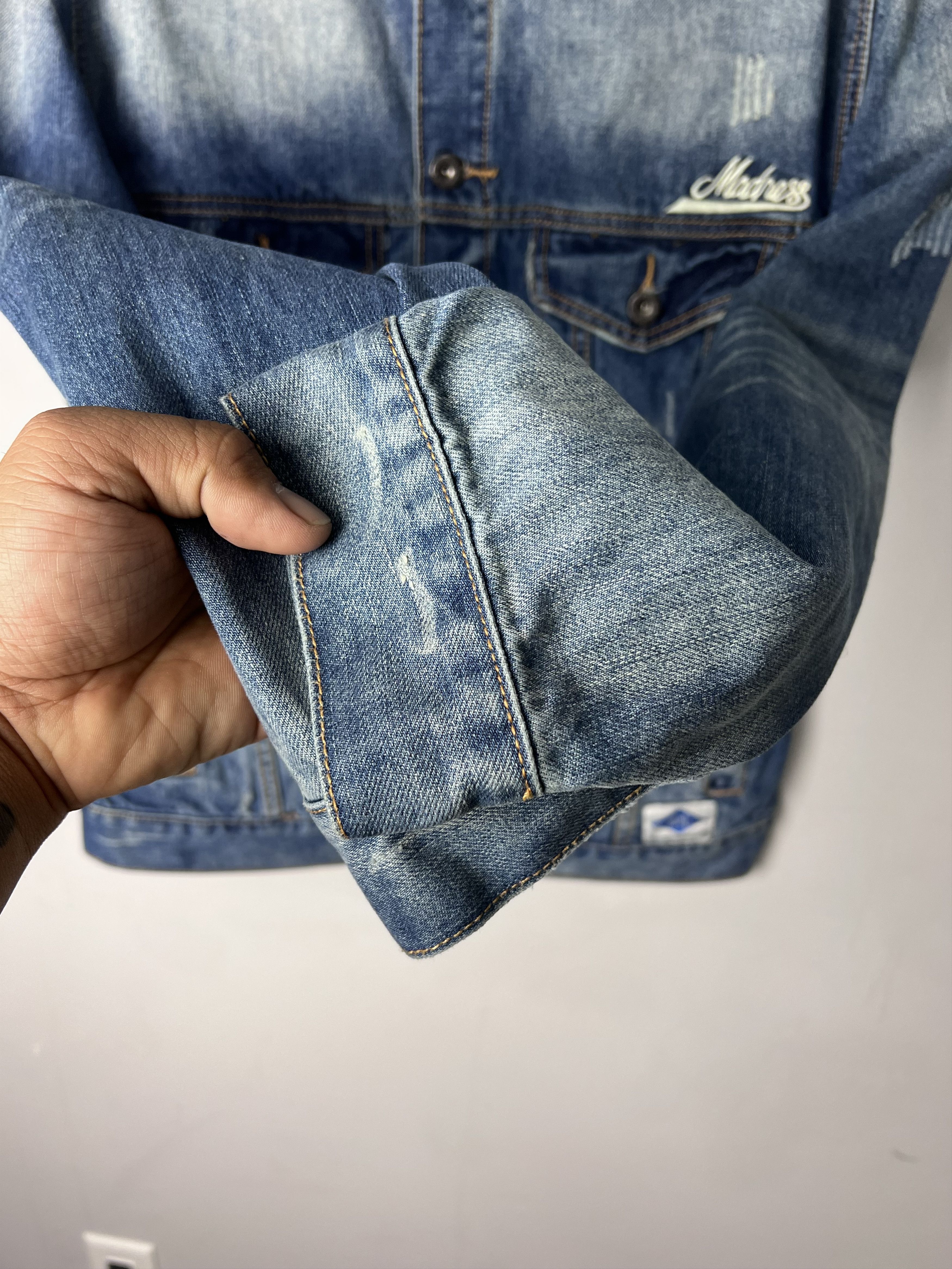 Japanese Brand Madness Denim Trucker Jacket Size US XL / EU 56 / 4 - 9 Thumbnail