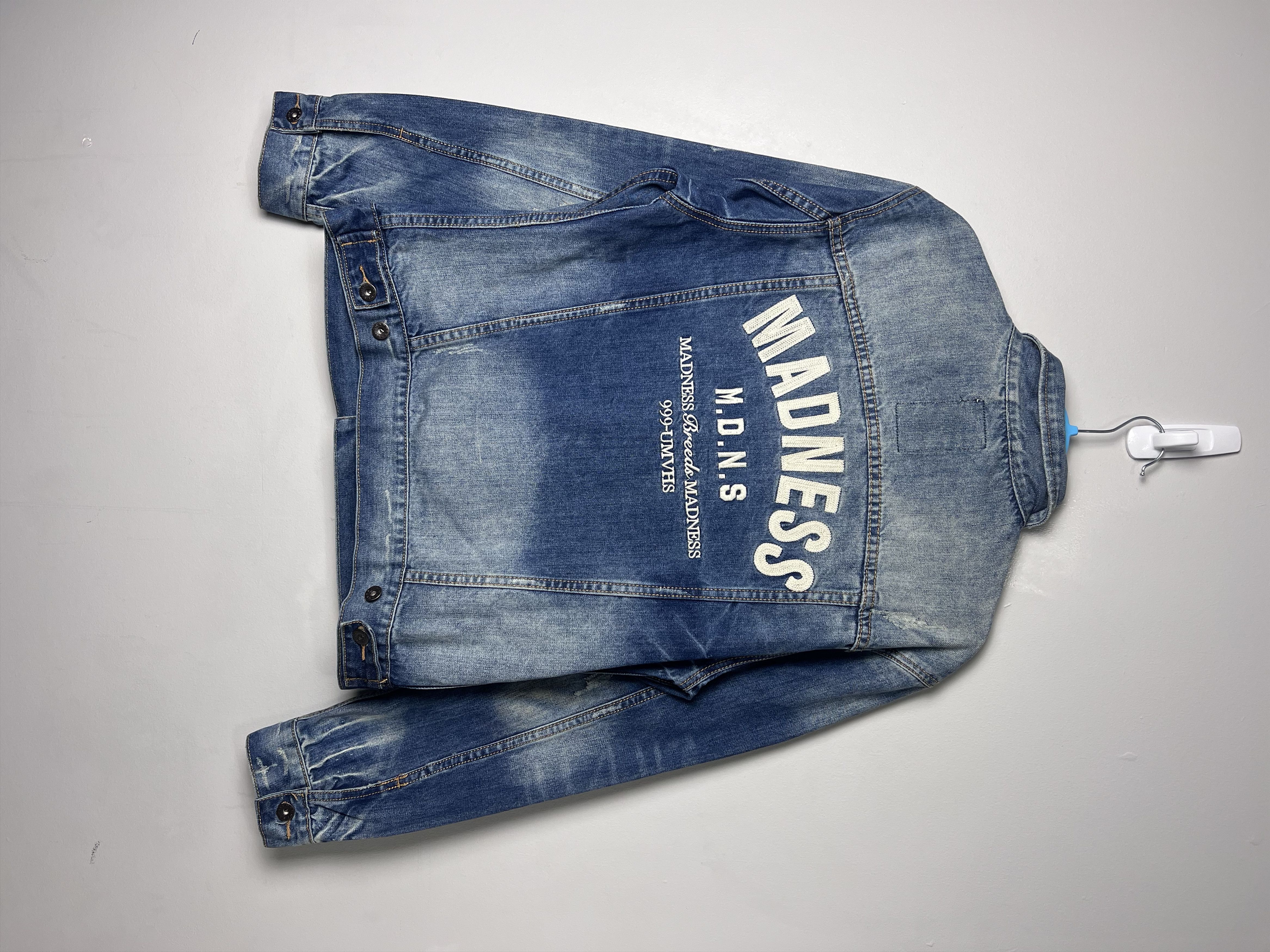 Madness madness selvedge denim jacket | Grailed Madness madness selvedge denim jacket | Grailed