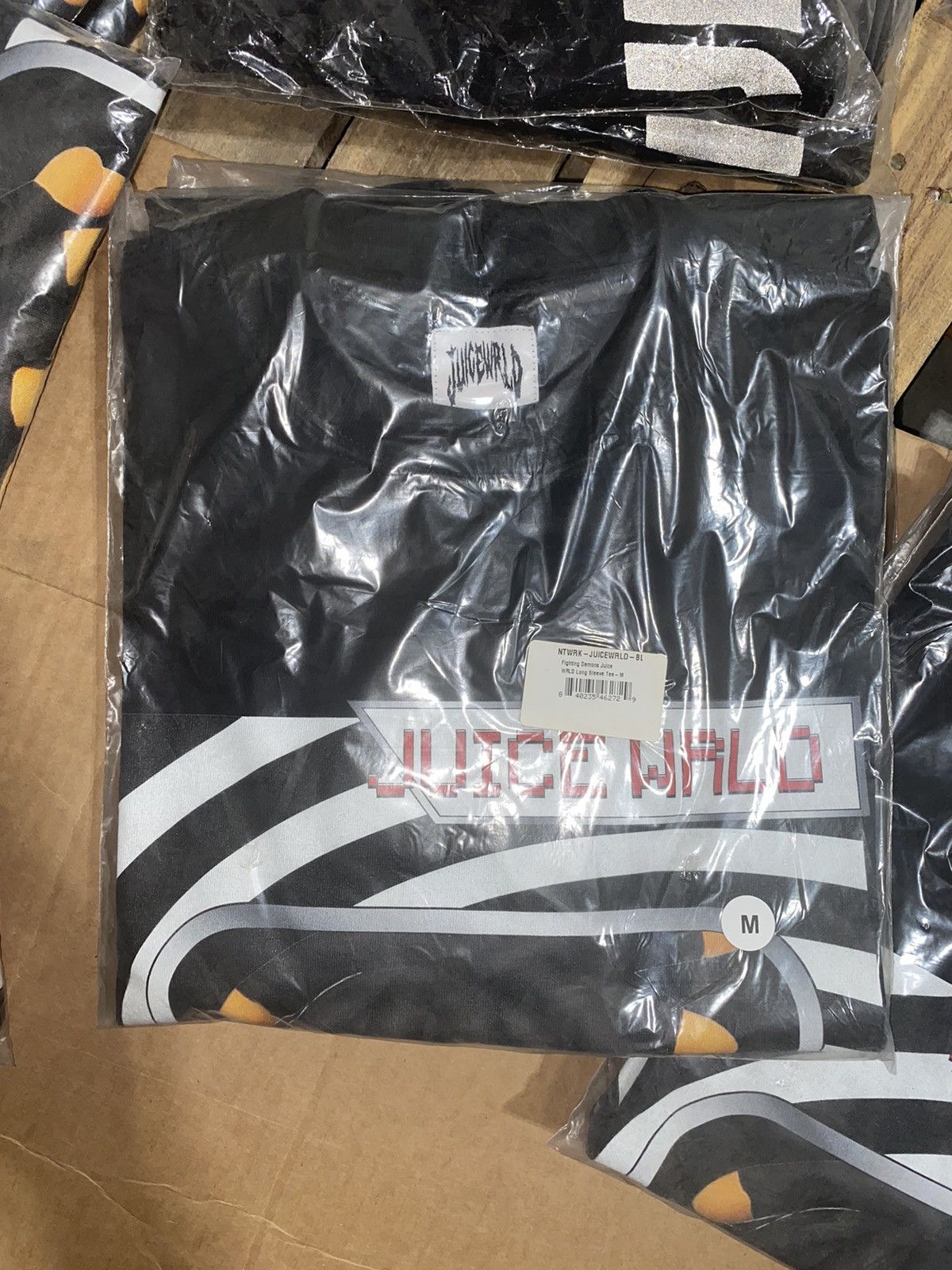 999 Club Juice Wrld x NTWRK Fighting Demons Longsleeve Tee Size US M / EU 48-50 / 2 - 2 Thumbnail