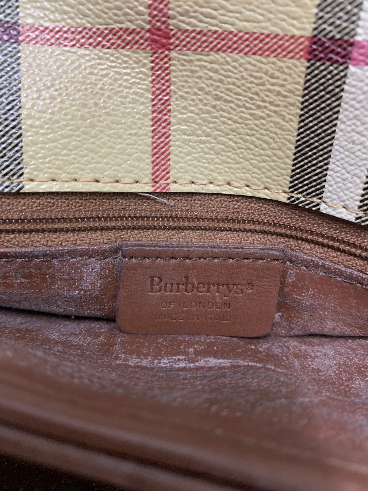 Burberry × Vintage 🔥Authentic Burberry's Monogram Crossbody Sling Bag Size ONE SIZE - 15 Thumbnail