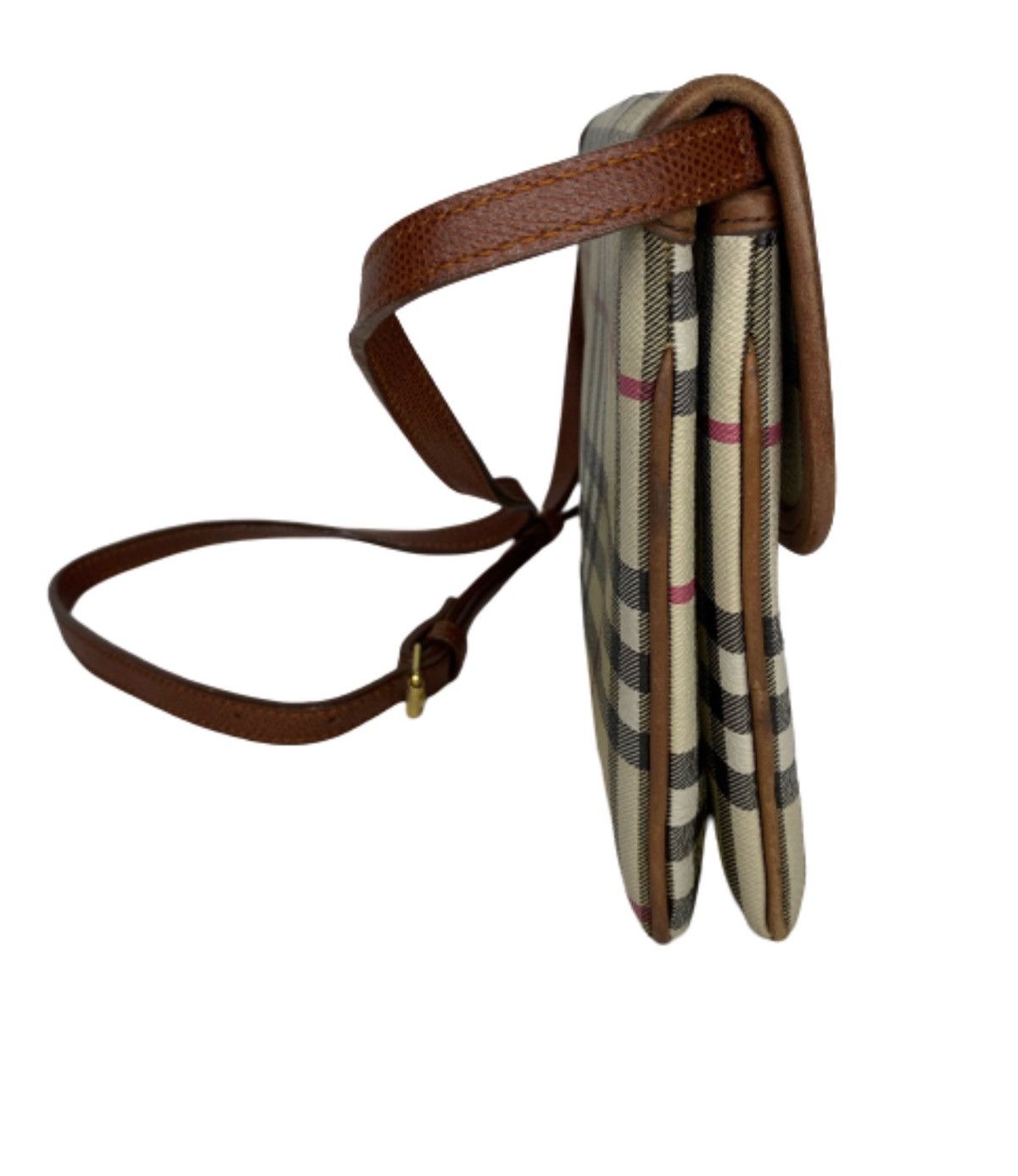 Burberry × Vintage 🔥Authentic Burberry's Monogram Crossbody Sling Bag Size ONE SIZE - 6 Thumbnail