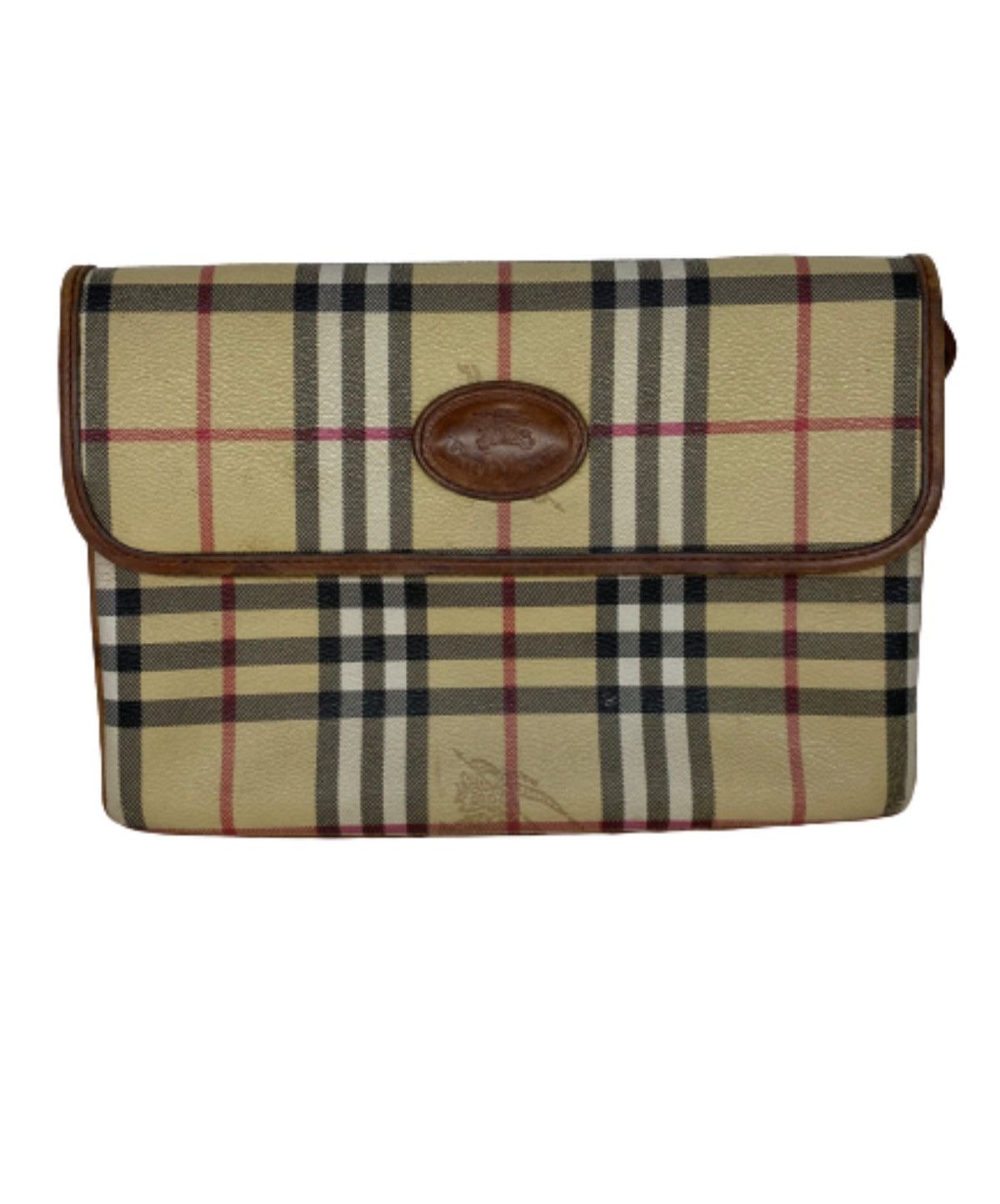 Burberry × Vintage 🔥Authentic Burberry's Monogram Crossbody Sling Bag Size ONE SIZE - 4 Thumbnail