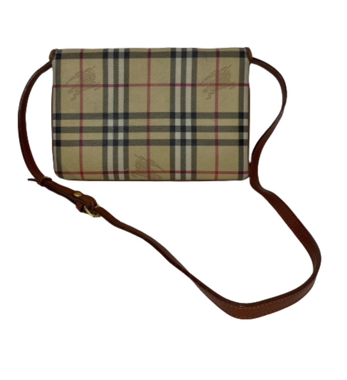 Burberry × Vintage 🔥Authentic Burberry's Monogram Crossbody Sling Bag Size ONE SIZE - 2 Thumbnail