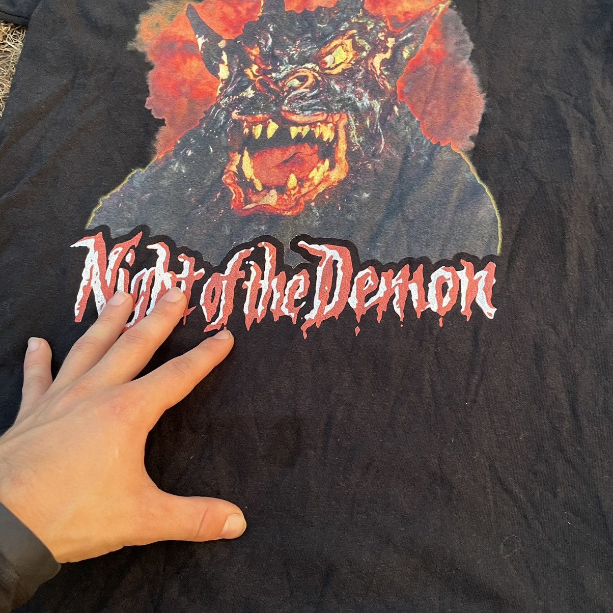 Vintage Vintage Y2K Horror Graphic Tee Sun Faded Grunge Relaxed M Size US M / EU 48-50 / 2 - 5 Thumbnail