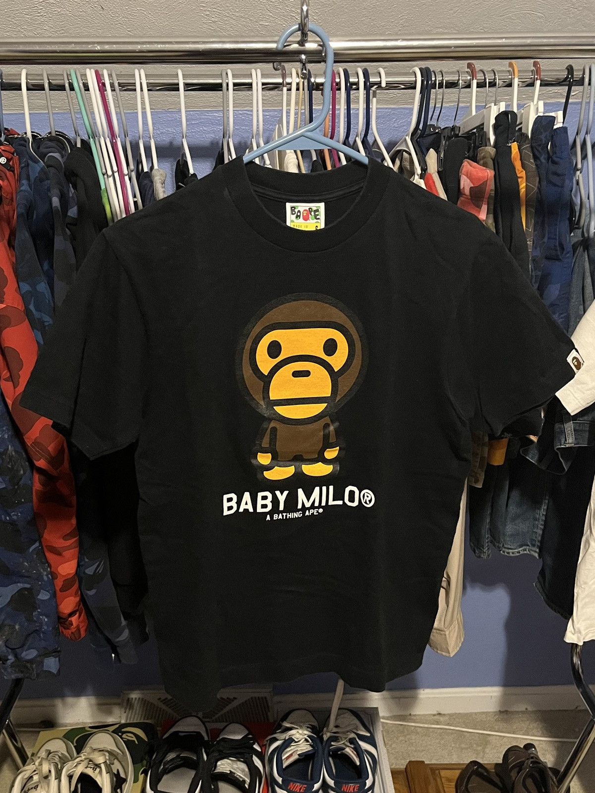 Bape Bape Milo Shirt Size US S / EU 44-46 / 1 - 1 Thumbnail