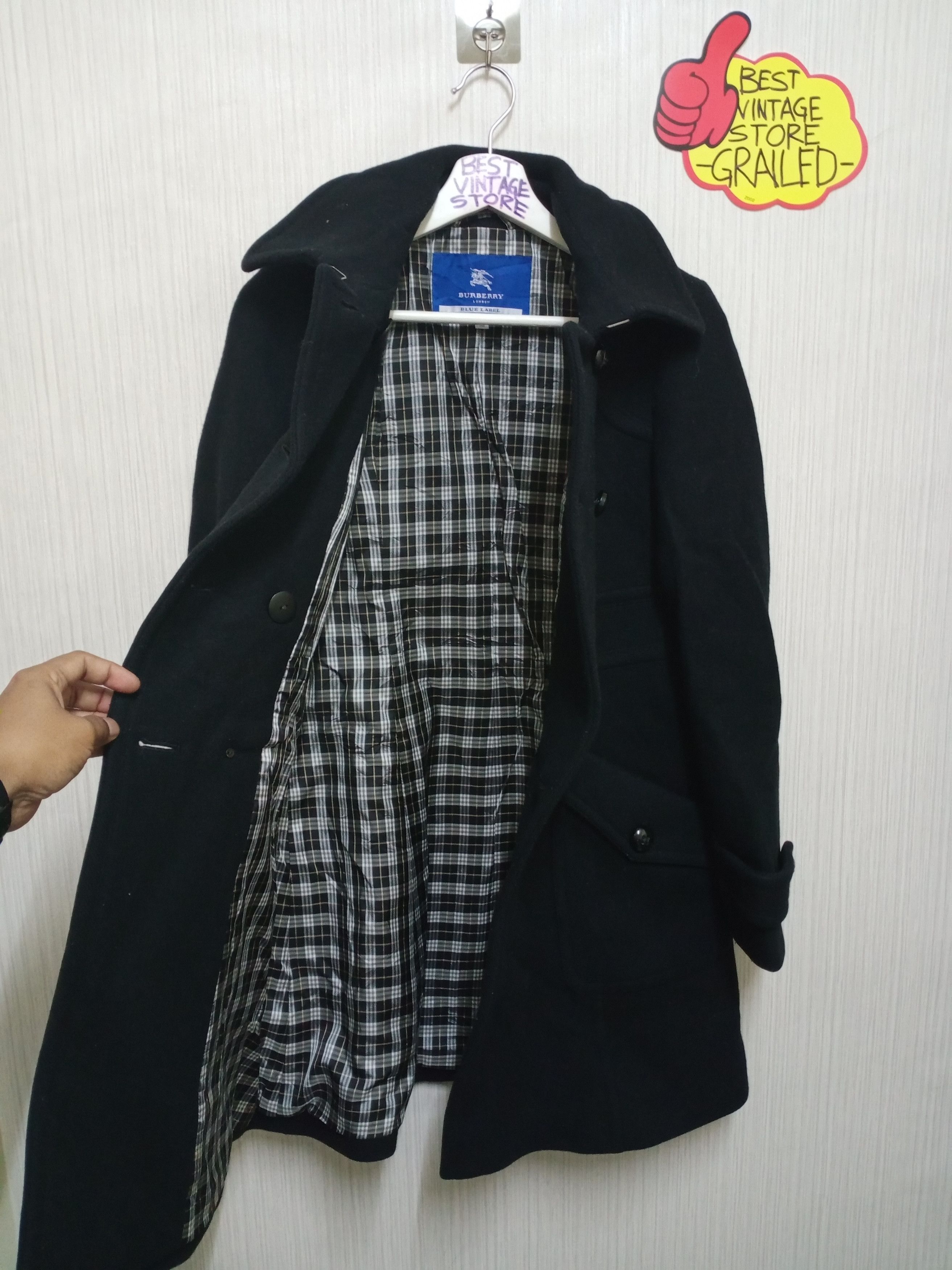 Burberry Burberry London Nova Check Trench Coat Jacket Wool Size US S / EU 44-46 / 1 - 2 Thumbnail