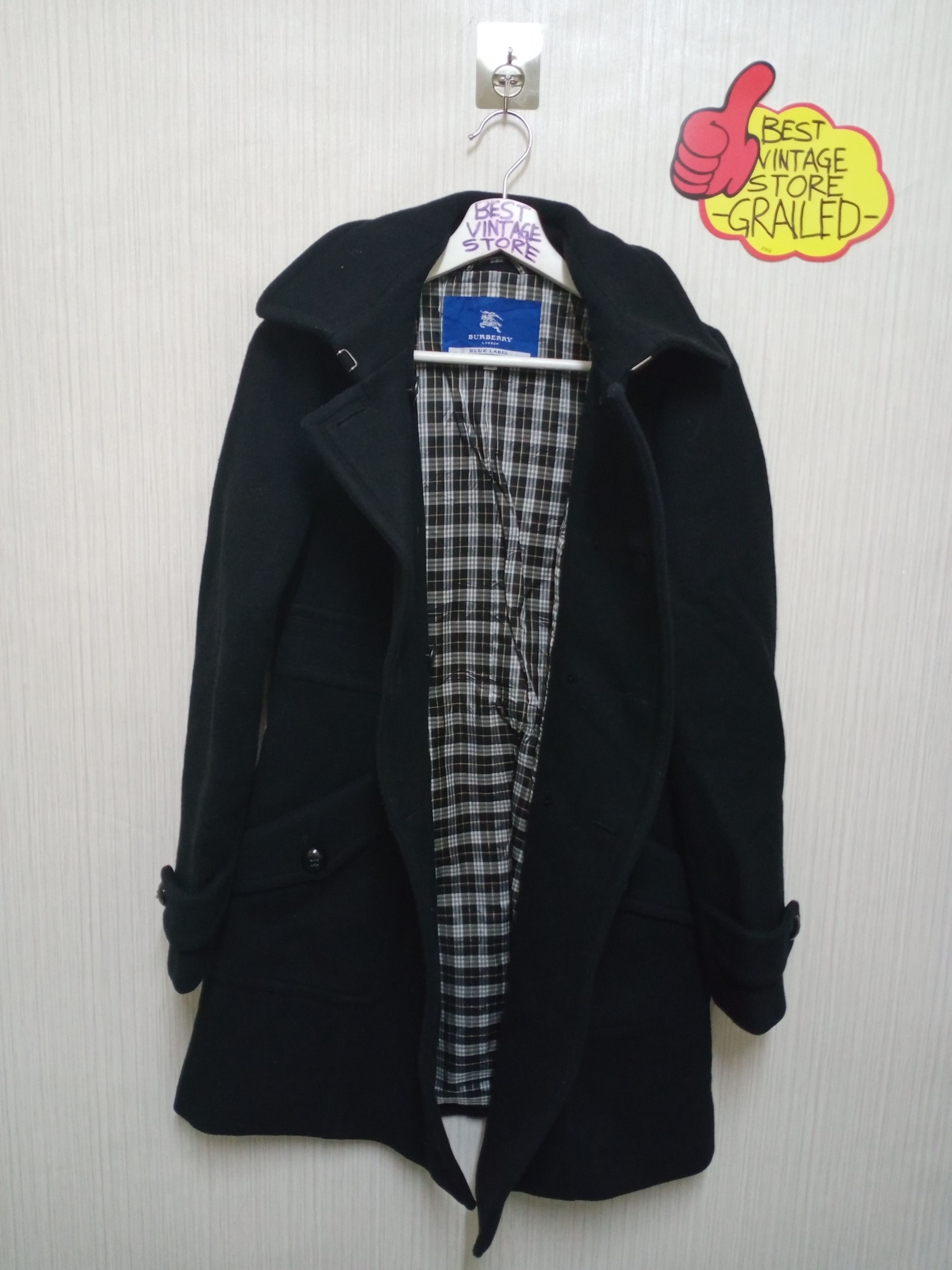 Burberry Burberry London Nova Check Trench Coat Jacket Wool Size US S / EU 44-46 / 1 - 10 Thumbnail
