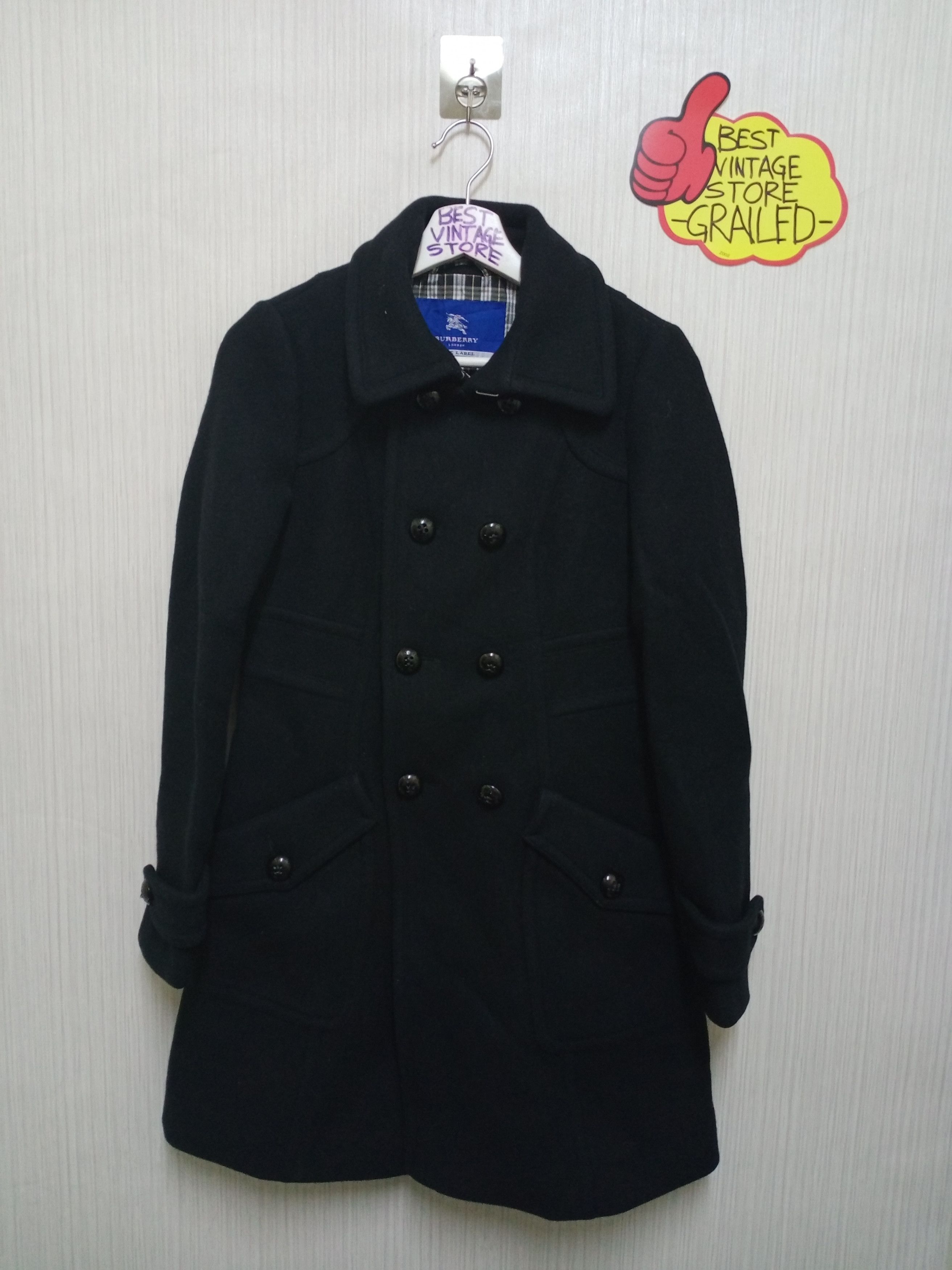 Burberry Burberry London Nova Check Trench Coat Jacket Wool Size US S / EU 44-46 / 1 - 3 Thumbnail