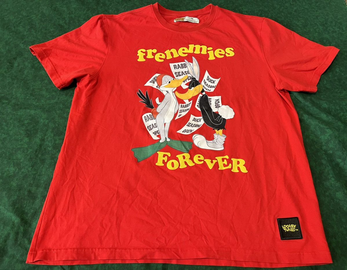 Vintage Looney Tunes - Frenemies Bugs Bunny Daffy Duck tee shirt | Grailed