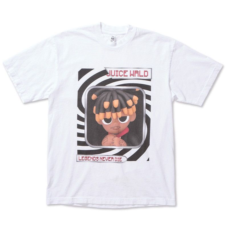 999 Club Juice Wrld x NTWRK Fighting Demons Tee Size US M / EU 48-50 / 2 - 1 Thumbnail