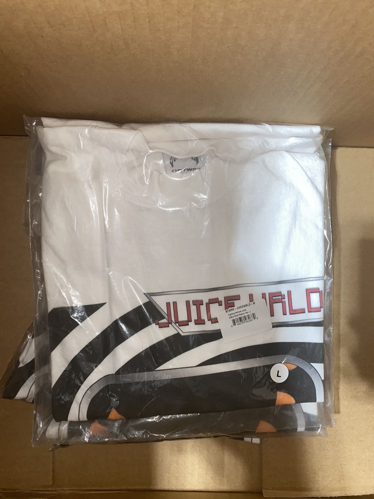 999 Club Juice Wrld x NTWRK Fighting Demons Tee Size US L / EU 52-54 / 3 - 2 Thumbnail