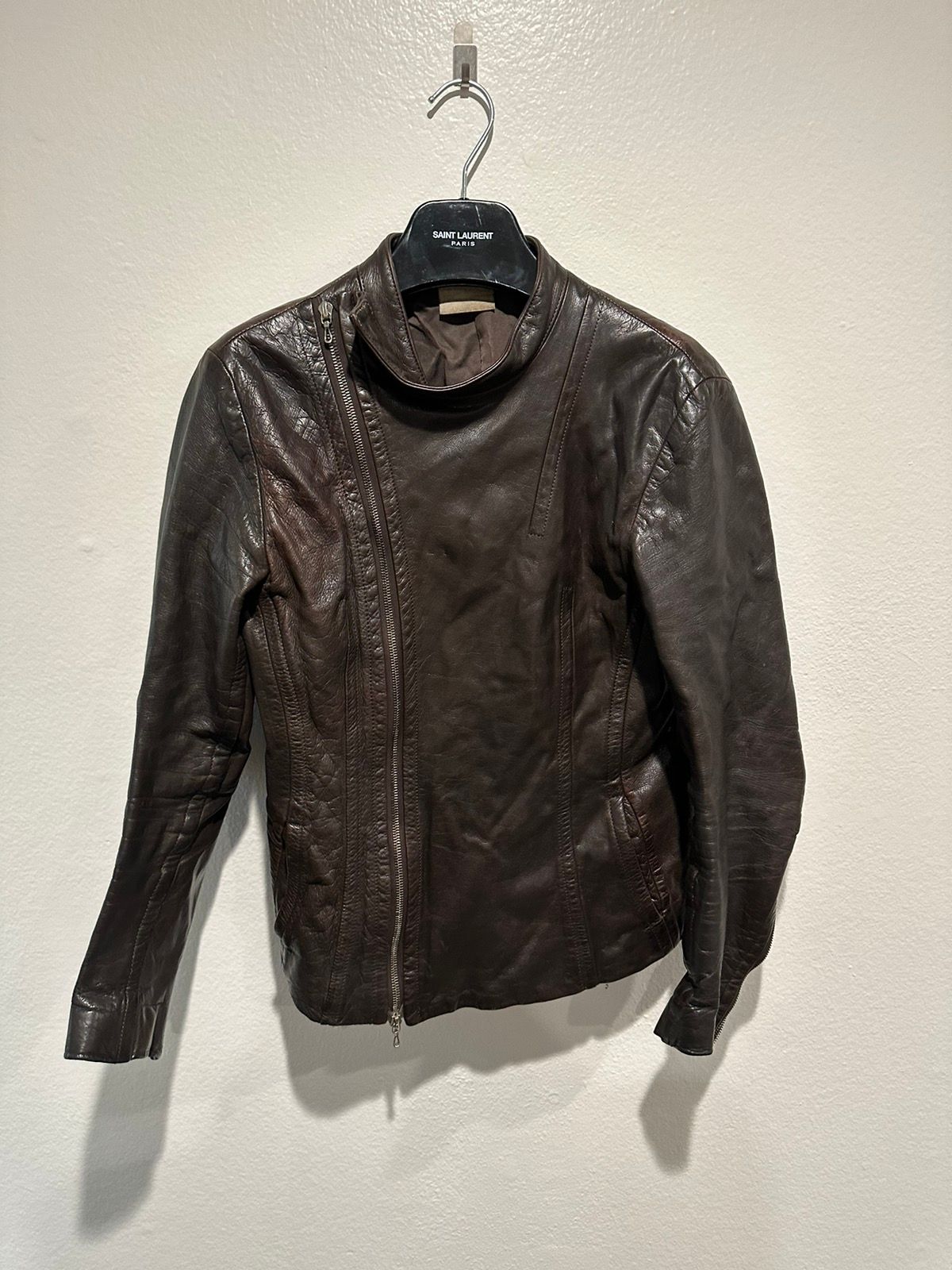 Julius AW05 Thieves Leather Fencing Jacket | Grailed