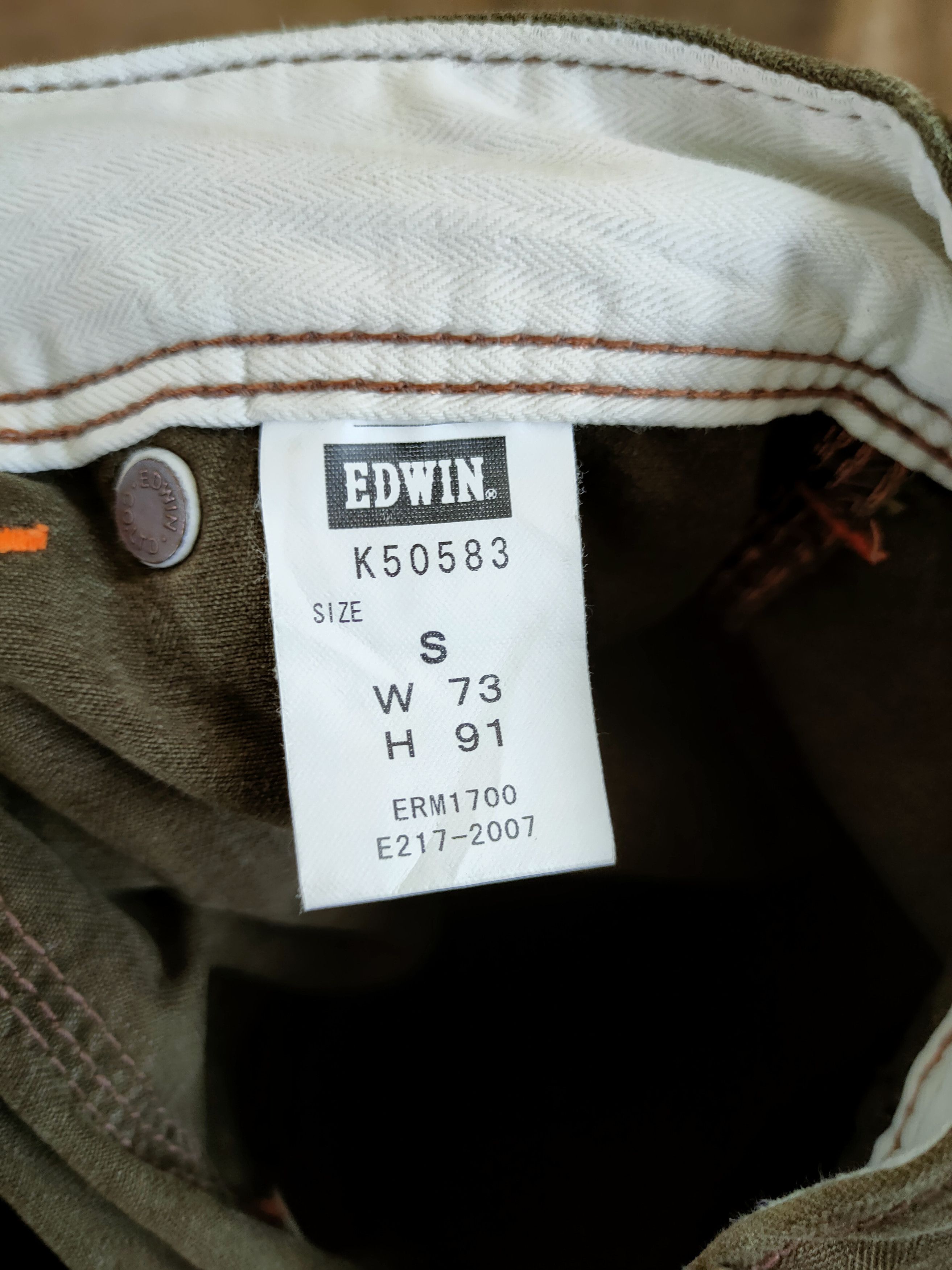 Edwin Edwin Khakis 505 multipocket utility cargo pants 46-725 Size US 29 - 10 Thumbnail