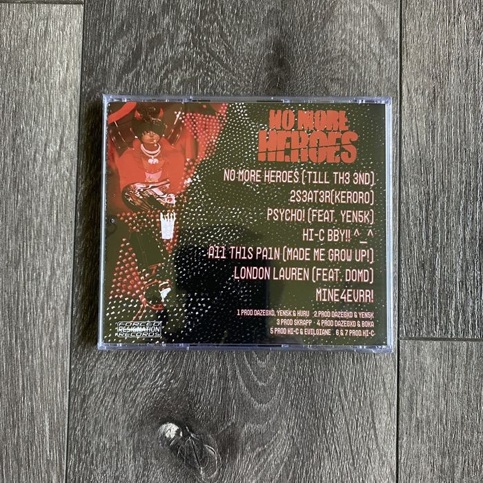 Rare Hi-C No More Heroes Vol 1 CD RCB Reptilian Club Boyz Limited | Grailed