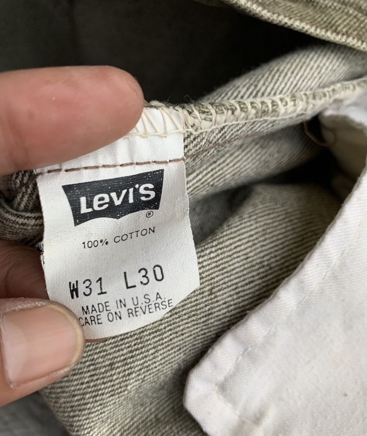 Levi's 90s Vintage Levis 550 Jeans Size US 30 / EU 46 - 11 Thumbnail