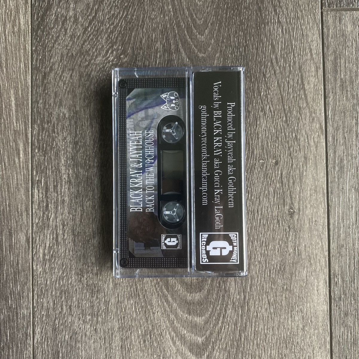 Drain Gang BLACK KRAY GOTH MONEY BACK TO THE WITCH HOUSE CASSETTE 1/150 Size ONE SIZE - 2 Thumbnail