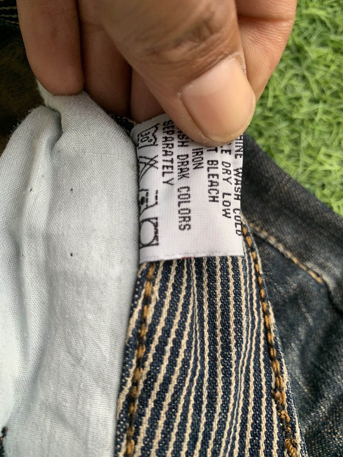 Japanese Brand Japanese Brand Mu Sheng Huo Distressed Jeans Size US 30 / EU 46 - 13 Thumbnail