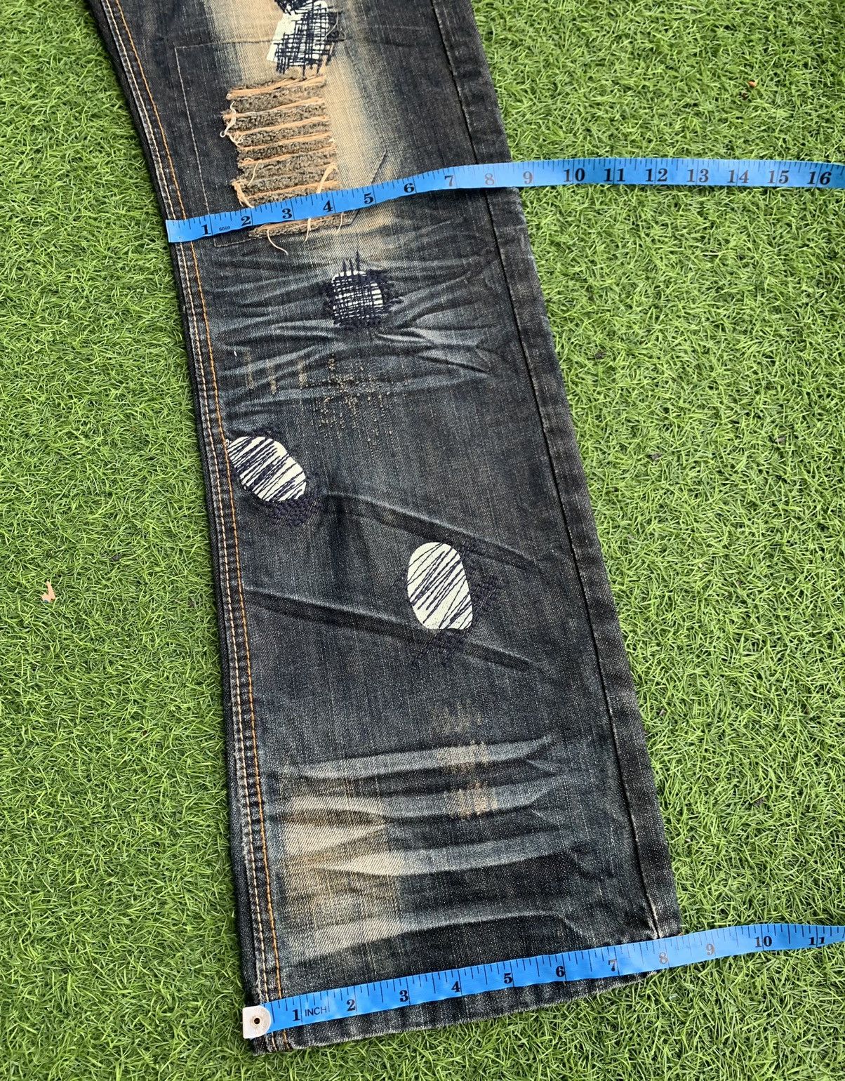 Japanese Brand Japanese Brand Mu Sheng Huo Distressed Jeans Size US 30 / EU 46 - 19 Thumbnail