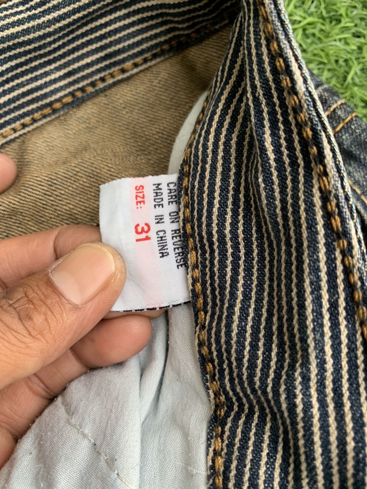 Japanese Brand Japanese Brand Mu Sheng Huo Distressed Jeans Size US 30 / EU 46 - 14 Thumbnail