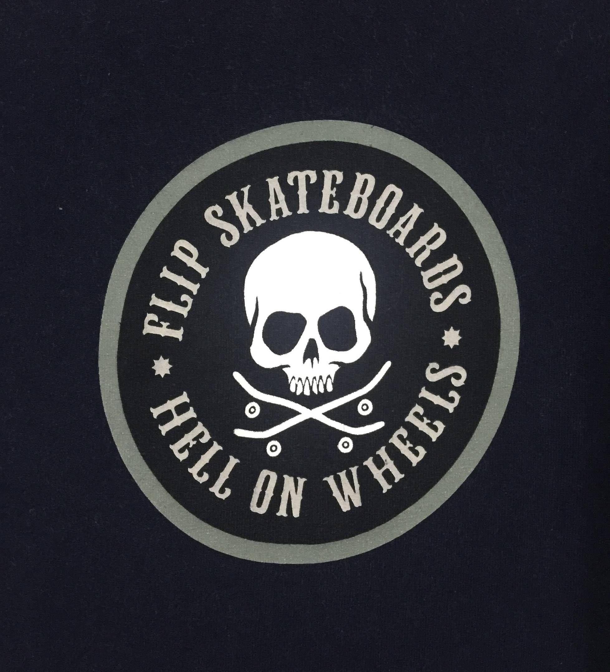 Santa Cruz Skateboards × Tony Hawk × Vintage Flip skateboards hell on wheels vtg 90s shirt Size US M / EU 48-50 / 2 - 3 Thumbnail