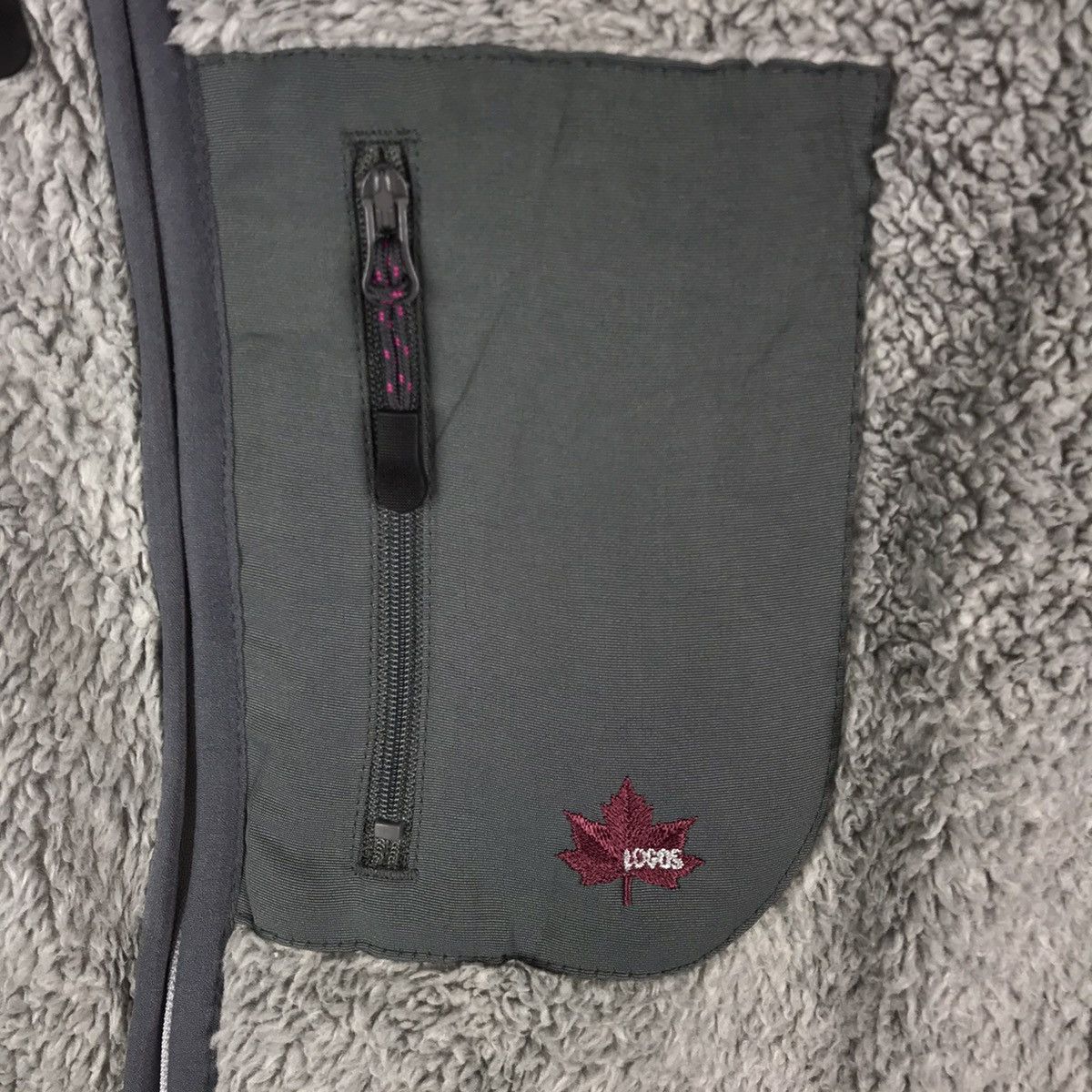 Other Logos Sleeveless Vest Pocket Outdoor Fleece Zip Up Jacket Size US L / EU 52-54 / 3 - 4 Thumbnail