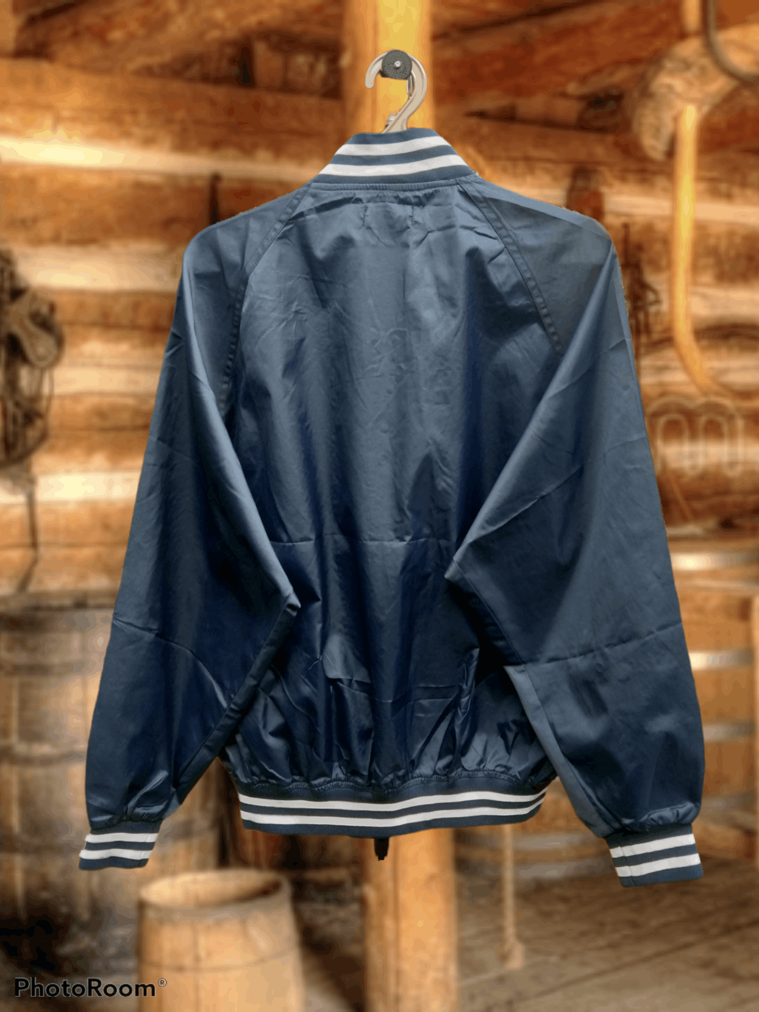Vintage SUNTORY BOSS COFFEE LIGHTLAYERS VARSITY JACKET Size US L / EU 52-54 / 3 - 2 Thumbnail