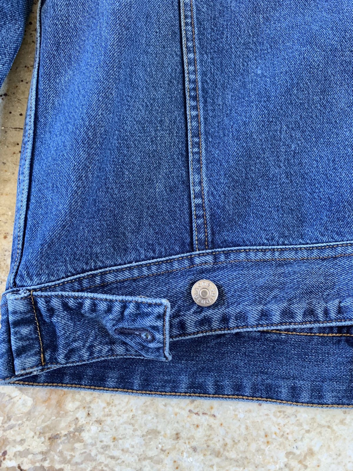 Acne Studios Pass Denim Jacket in Mid Blue Size US M / EU 48-50 / 2 - 13 Thumbnail