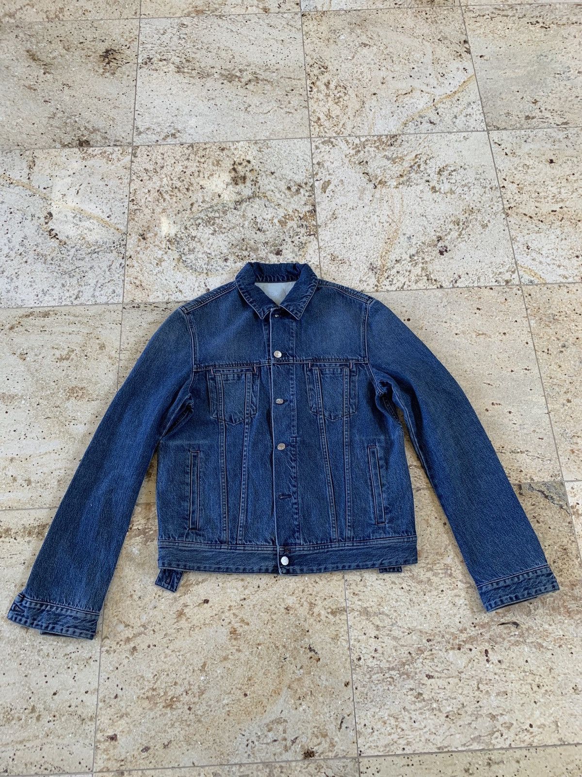 Acne Studios Pass Denim Jacket in Mid Blue Size US M / EU 48-50 / 2 - 2 Thumbnail