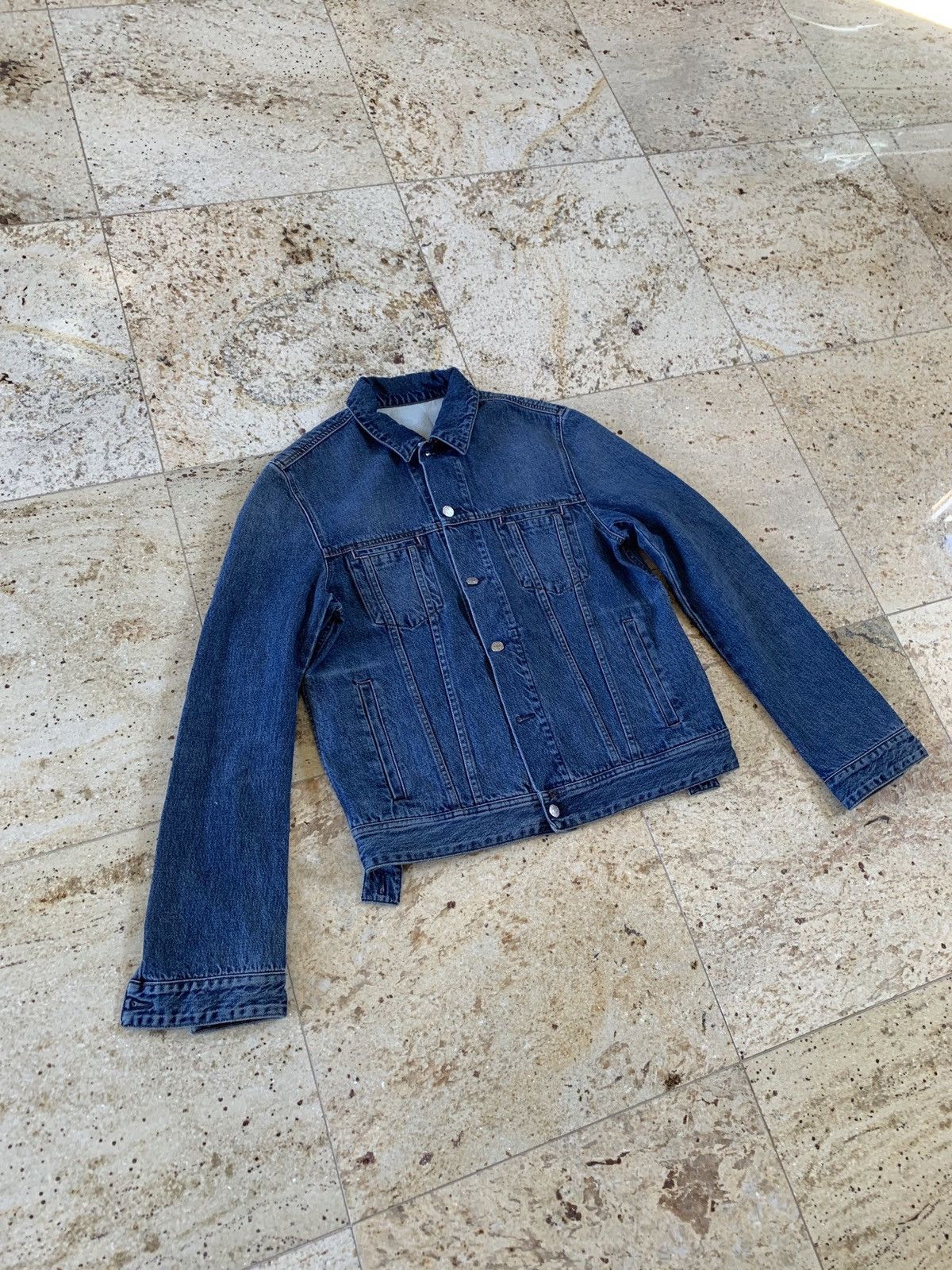 Acne Studios Pass Denim Jacket in Mid Blue Size US M / EU 48-50 / 2 - 3 Thumbnail