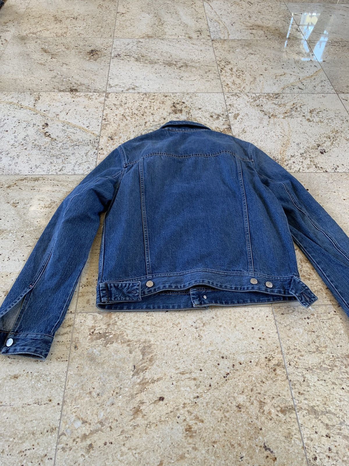 Acne Studios Pass Denim Jacket in Mid Blue Size US M / EU 48-50 / 2 - 11 Thumbnail