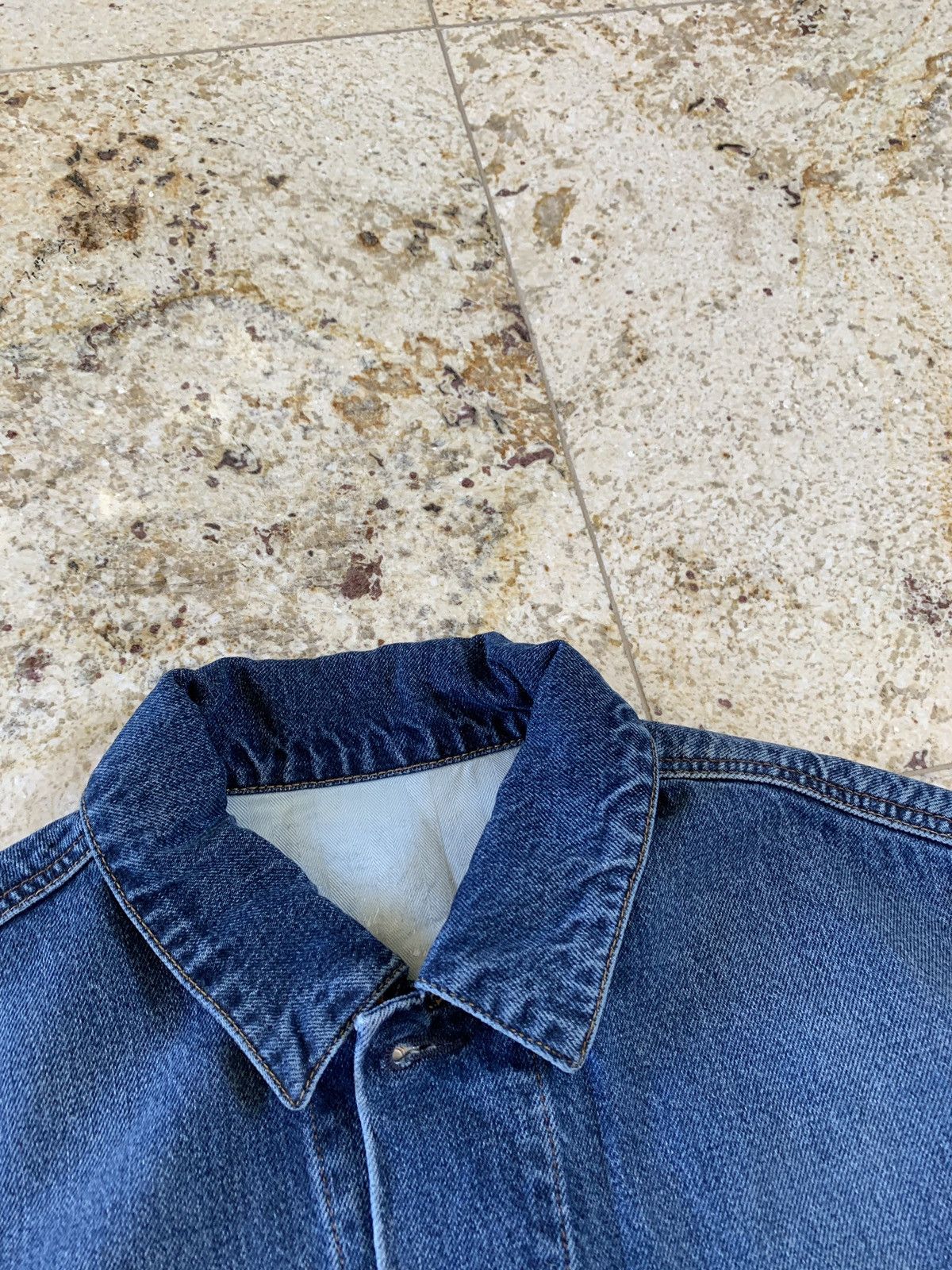 Acne Studios Pass Denim Jacket in Mid Blue Size US M / EU 48-50 / 2 - 7 Thumbnail