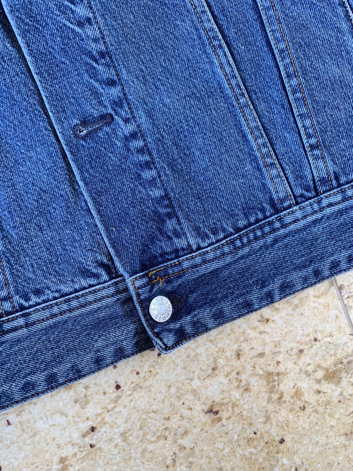 Acne Studios Pass Denim Jacket in Mid Blue Size US M / EU 48-50 / 2 - 8 Thumbnail