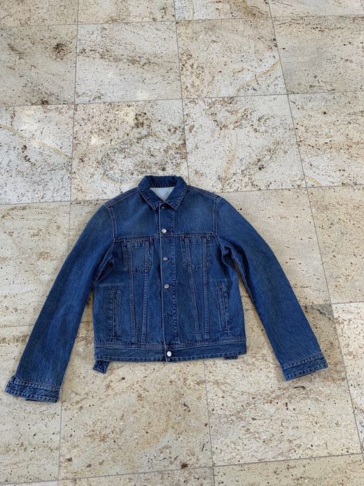 Acne Studios Pass Denim Jacket in Mid Blue | Grailed