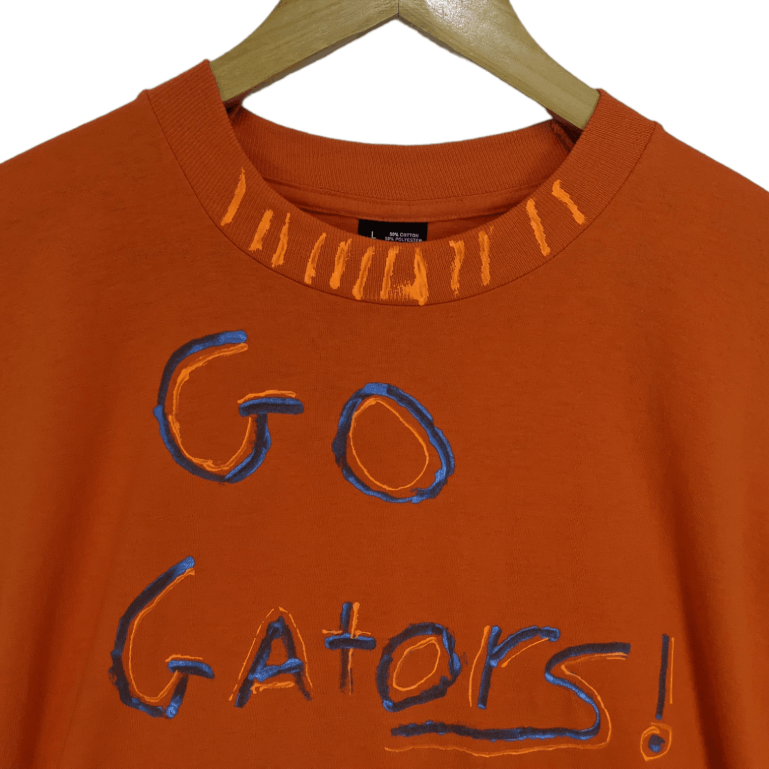 NFL 80's GO GATORS University of Florida Gators Football Tee Size US L / EU 52-54 / 3 - 4 Thumbnail