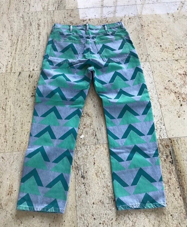 Acne Studios 30 X 34 Land Print Denim Size US 30 / EU 46 - 9 Thumbnail