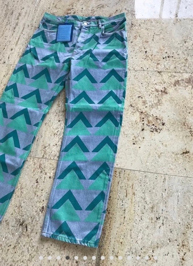 Acne Studios 30 X 34 Land Print Denim Size US 30 / EU 46 - 3 Thumbnail