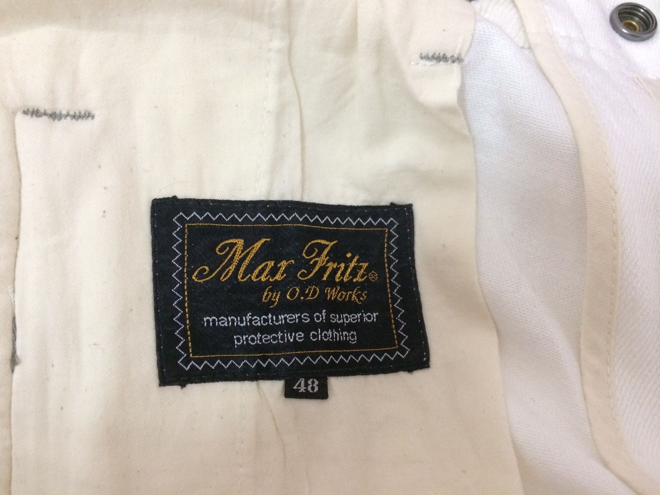 Japanese Brand 🔥🔥Max Fritz Motorcycle Wear Rider Biker Pants Denim Size US 32 / EU 48 - 11 Thumbnail