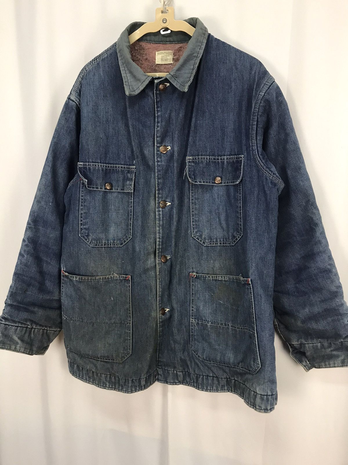 Big Mac Vintage Big Mac distressed workwear jacket Size US L / EU 52-54 / 3 - 3 Thumbnail